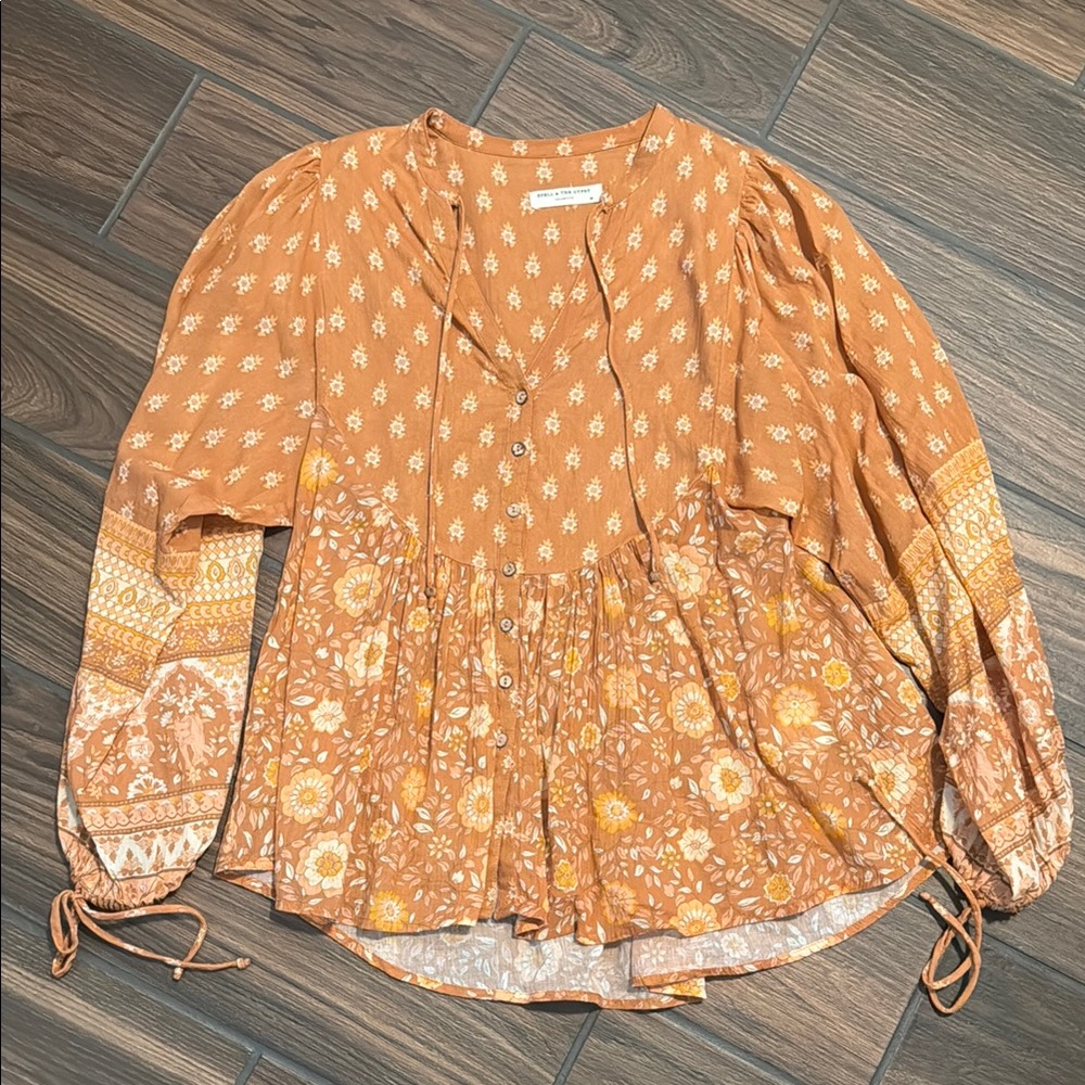 Spell Utopia Cinnamon Blouse